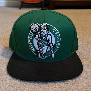 Used Mitchell & Ness NBA Boston Celtics Adjustable Hat